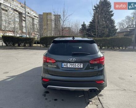 Зеленый Хендай Санта Фе, объемом двигателя 2 л и пробегом 130 тыс. км за 13000 $, фото 3 на Automoto.ua