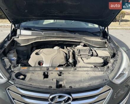 Зеленый Хендай Санта Фе, объемом двигателя 2 л и пробегом 130 тыс. км за 13000 $, фото 15 на Automoto.ua