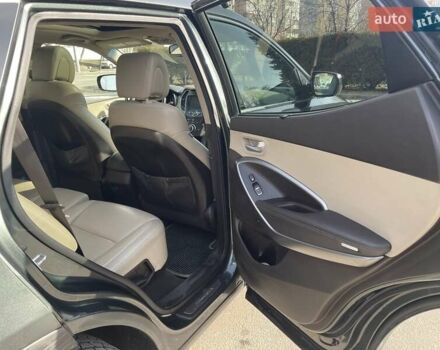 Зеленый Хендай Санта Фе, объемом двигателя 2 л и пробегом 130 тыс. км за 13000 $, фото 17 на Automoto.ua