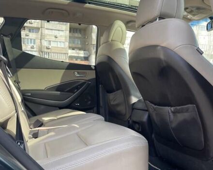 Зеленый Хендай Санта Фе, объемом двигателя 2 л и пробегом 130 тыс. км за 13000 $, фото 18 на Automoto.ua