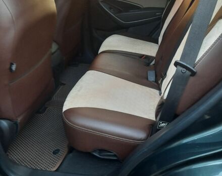 Зеленый Хендай Санта Фе, объемом двигателя 2.4 л и пробегом 132 тыс. км за 14700 $, фото 4 на Automoto.ua