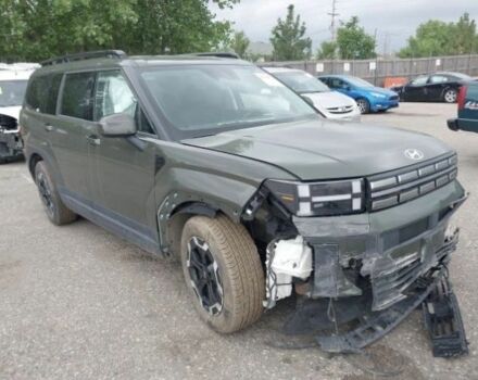 Зеленый Хендай Санта Фе, объемом двигателя 2.5 л и пробегом 46 тыс. км за 25500 $, фото 5 на Automoto.ua