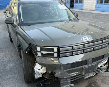 Зеленый Хендай Санта Фе, объемом двигателя 2.5 л и пробегом 46 тыс. км за 25500 $, фото 1 на Automoto.ua