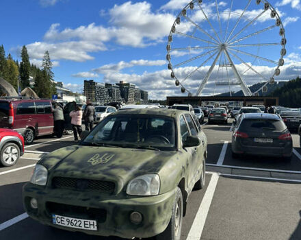 Зелений Хендай Санта Фе, об'ємом двигуна 2.35 л та пробігом 223 тис. км за 4300 $, фото 1 на Automoto.ua