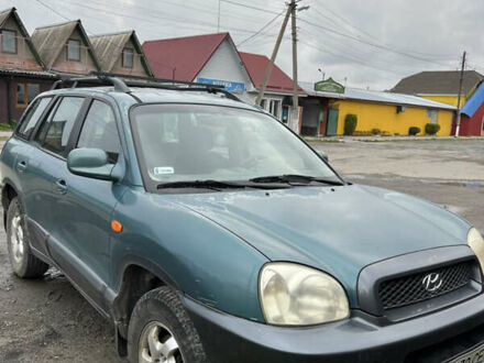 Хендай Санта Фе 2001 у Рокитне на Automoto.ua Зелений Хендай Санта Фе, об'ємом двигуна 2.35 л та пробігом 315 тис. км за 4000 $, фото 1 на Automoto.ua
