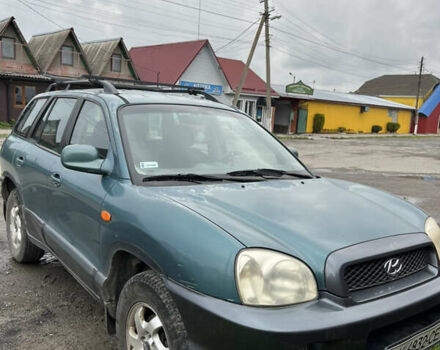 Зелений Хендай Санта Фе, об'ємом двигуна 2.35 л та пробігом 315 тис. км за 4000 $, фото 1 на Automoto.ua