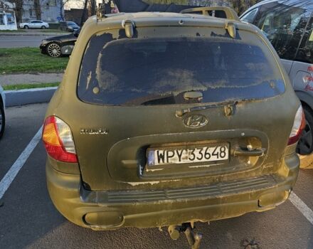 Зеленый Хендай Санта Фе, объемом двигателя 2 л и пробегом 270 тыс. км за 3000 $, фото 1 на Automoto.ua