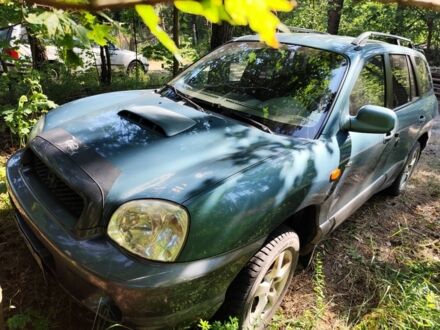 Хендай Санта Фе 2002 в Вышгороде на Automoto.ua Зеленый Хендай Санта Фе, объемом двигателя 0 л и пробегом 317 тыс. км за 3500 $, фото 1 на Automoto.ua