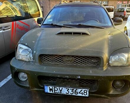 Зелений Хендай Санта Фе, об'ємом двигуна 2 л та пробігом 270 тис. км за 3000 $, фото 1 на Automoto.ua