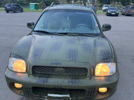 Хендай Санта Фе 2004 в Краматорске на Automoto.ua Зеленый Хендай Санта Фе, объемом двигателя 2 л и пробегом 381 тыс. км за 2418 $, фото 1 на Automoto.ua