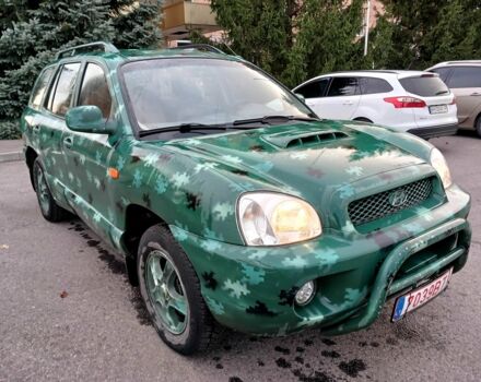 Хендай Санта Фе 2005 в Краматорске на Automoto.ua Зеленый Хендай Санта Фе, объемом двигателя 2 л и пробегом 287 тыс. км за 2750 $, фото 1 на Automoto.ua