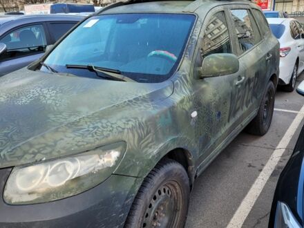 Хендай Санта Фе 2007 в Изюме на Automoto.ua Зеленый Хендай Санта Фе, объемом двигателя 2.2 л и пробегом 350 тыс. км за 6918 $, фото 1 на Automoto.ua