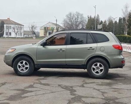 Зеленый Хендай Санта Фе, объемом двигателя 2.7 л и пробегом 293 тыс. км за 8500 $, фото 1 на Automoto.ua