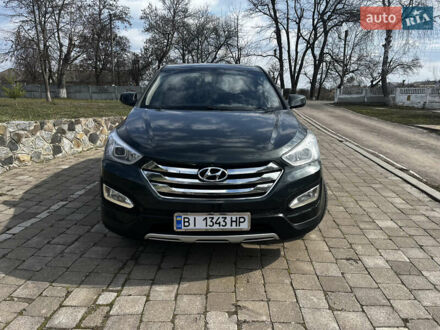 Зеленый Хендай Санта Фе, объемом двигателя 2.4 л и пробегом 211 тыс. км за 13000 $, фото 1 на Automoto.ua