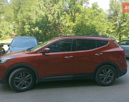 Оранжевый Хендай Санта Фе, объемом двигателя 2 л и пробегом 160 тыс. км за 12100 $, фото 3 на Automoto.ua