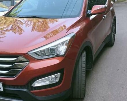 Оранжевый Хендай Санта Фе, объемом двигателя 2 л и пробегом 160 тыс. км за 12100 $, фото 4 на Automoto.ua