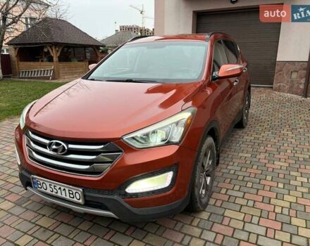 Оранжевый Хендай Санта Фе, объемом двигателя 2.4 л и пробегом 114 тыс. км за 13000 $, фото 2 на Automoto.ua