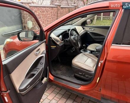 Оранжевый Хендай Санта Фе, объемом двигателя 2.4 л и пробегом 114 тыс. км за 13000 $, фото 3 на Automoto.ua