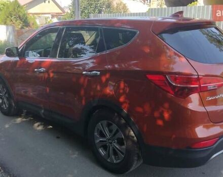 Оранжевый Хендай Санта Фе, объемом двигателя 2.4 л и пробегом 90 тыс. км за 14000 $, фото 2 на Automoto.ua