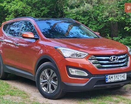 Оранжевый Хендай Санта Фе, объемом двигателя 2.36 л и пробегом 139 тыс. км за 16300 $, фото 1 на Automoto.ua