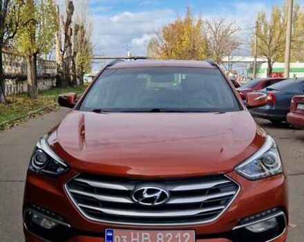 Оранжевый Хендай Санта Фе, объемом двигателя 2.4 л и пробегом 163 тыс. км за 16000 $, фото 1 на Automoto.ua