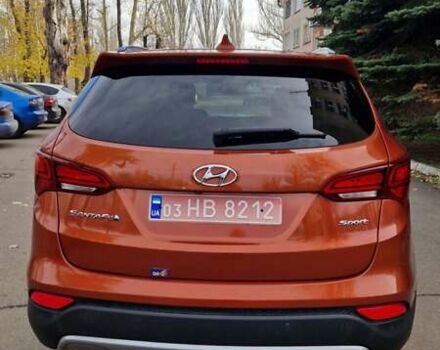 Оранжевый Хендай Санта Фе, объемом двигателя 2.4 л и пробегом 163 тыс. км за 16000 $, фото 7 на Automoto.ua