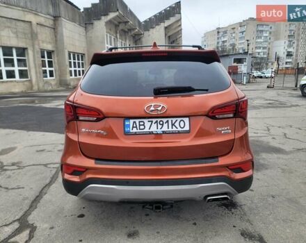 Оранжевый Хендай Санта Фе, объемом двигателя 2.36 л и пробегом 135 тыс. км за 15500 $, фото 6 на Automoto.ua