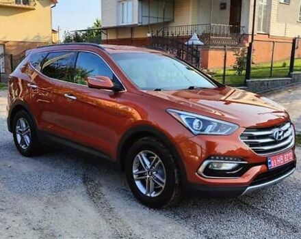 Оранжевый Хендай Санта Фе, объемом двигателя 2.4 л и пробегом 163 тыс. км за 16500 $, фото 3 на Automoto.ua