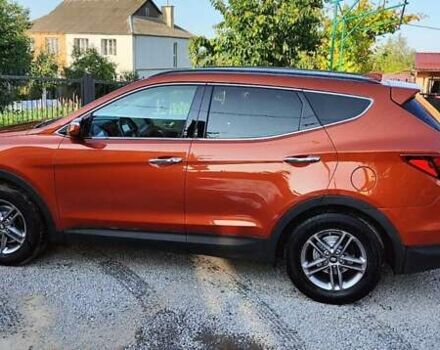 Оранжевый Хендай Санта Фе, объемом двигателя 2.4 л и пробегом 163 тыс. км за 16500 $, фото 8 на Automoto.ua