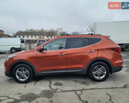 Оранжевый Хендай Санта Фе, объемом двигателя 2.36 л и пробегом 135 тыс. км за 15500 $, фото 4 на Automoto.ua