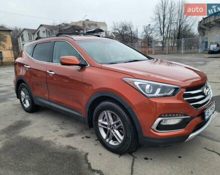 Оранжевый Хендай Санта Фе, объемом двигателя 2.36 л и пробегом 135 тыс. км за 15500 $, фото 2 на Automoto.ua