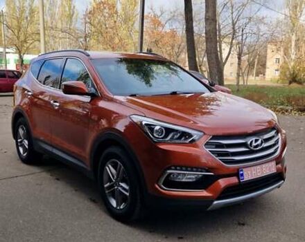 Оранжевый Хендай Санта Фе, объемом двигателя 2.4 л и пробегом 163 тыс. км за 16000 $, фото 2 на Automoto.ua