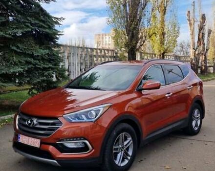 Оранжевый Хендай Санта Фе, объемом двигателя 2.4 л и пробегом 163 тыс. км за 16000 $, фото 1 на Automoto.ua
