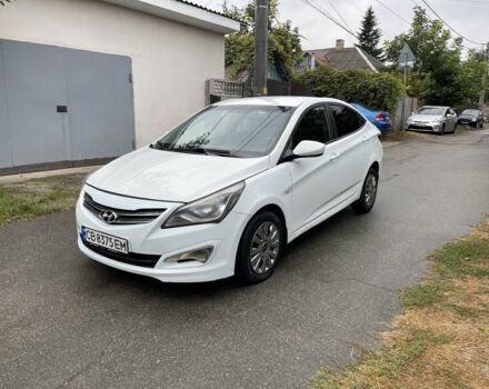 Белый Хендай Соларис, объемом двигателя 1.6 л и пробегом 260 тыс. км за 5500 $, фото 8 на Automoto.ua