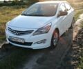 Белый Хендай Соларис, объемом двигателя 1.4 л и пробегом 122 тыс. км за 8600 $, фото 1 на Automoto.ua