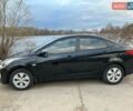Черный Хендай Соларис, объемом двигателя 1.4 л и пробегом 41 тыс. км за 10900 $, фото 1 на Automoto.ua