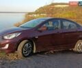 Фиолетовый Хендай Соларис, объемом двигателя 1.4 л и пробегом 229 тыс. км за 7500 $, фото 1 на Automoto.ua