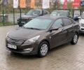 Коричневый Хендай Соларис, объемом двигателя 1.6 л и пробегом 122 тыс. км за 11499 $, фото 1 на Automoto.ua
