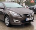 Коричневый Хендай Соларис, объемом двигателя 1.6 л и пробегом 122 тыс. км за 11499 $, фото 7 на Automoto.ua