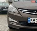 Коричневый Хендай Соларис, объемом двигателя 1.6 л и пробегом 122 тыс. км за 11499 $, фото 5 на Automoto.ua