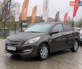 Коричневый Хендай Соларис, объемом двигателя 1.6 л и пробегом 122 тыс. км за 11499 $, фото 1 на Automoto.ua