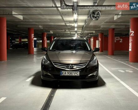 Коричневий Хендай Соларіс, об'ємом двигуна 1.59 л та пробігом 230 тис. км за 8200 $, фото 1 на Automoto.ua