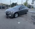 Серый Хендай Соларис, объемом двигателя 1.4 л и пробегом 93 тыс. км за 10300 $, фото 2 на Automoto.ua