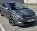 Серый Хендай Соларис, объемом двигателя 1.4 л и пробегом 95 тыс. км за 10500 $, фото 1 на Automoto.ua