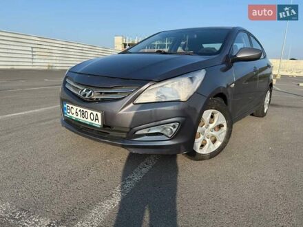 Сірий Хендай Соларіс, об'ємом двигуна 1.4 л та пробігом 102 тис. км за 8900 $, фото 1 на Automoto.ua