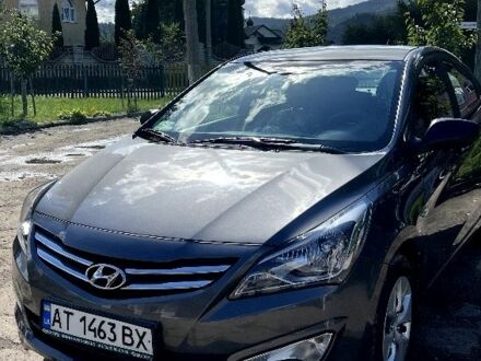Сірий Хендай Соларіс, об'ємом двигуна 1 л та пробігом 38 тис. км за 10800 $, фото 1 на Automoto.ua