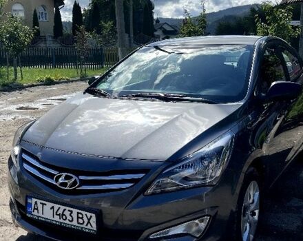 Сірий Хендай Соларіс, об'ємом двигуна 1 л та пробігом 38 тис. км за 10800 $, фото 1 на Automoto.ua