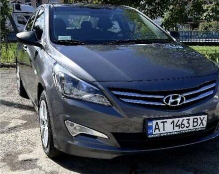 Сірий Хендай Соларіс, об'ємом двигуна 1.4 л та пробігом 38 тис. км за 12500 $, фото 1 на Automoto.ua