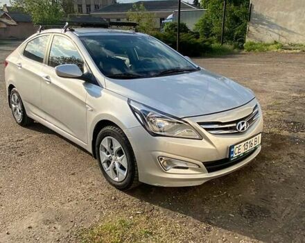Сірий Хендай Соларіс, об'ємом двигуна 1.4 л та пробігом 79 тис. км за 10200 $, фото 1 на Automoto.ua