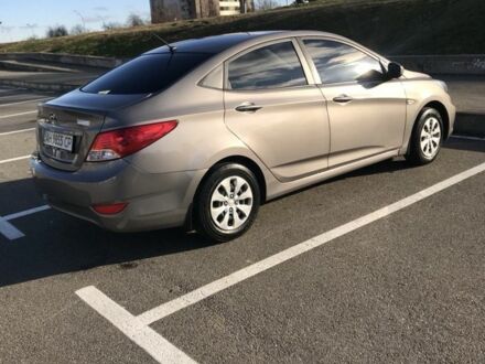 Сірий Хендай Соларіс, об'ємом двигуна 1.4 л та пробігом 96 тис. км за 10500 $, фото 1 на Automoto.ua